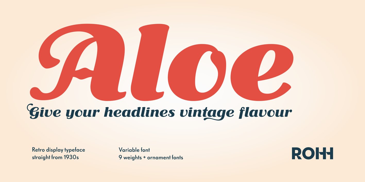 Aloe Font Free Download