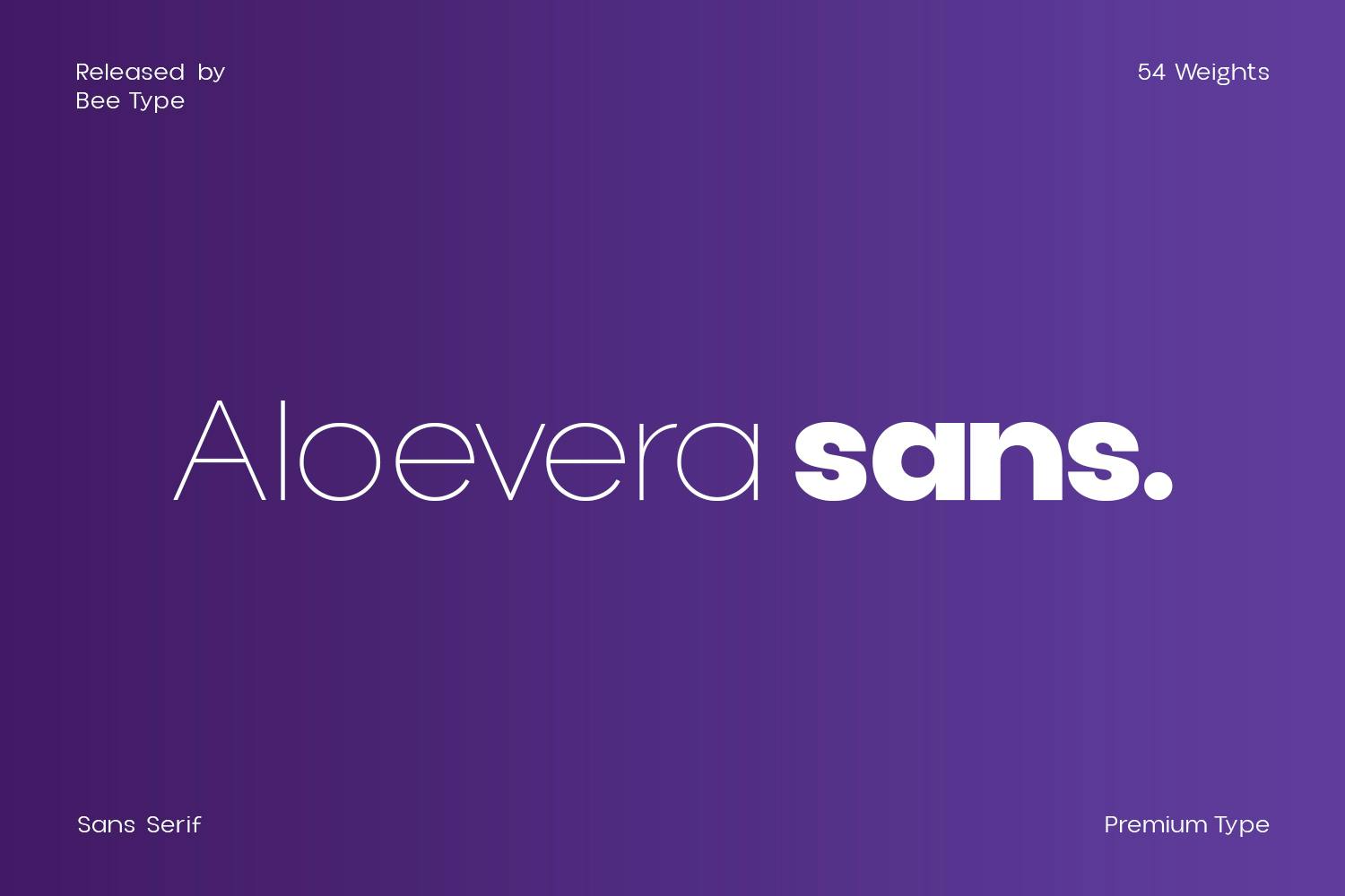 Aloevera Display Font Free Download