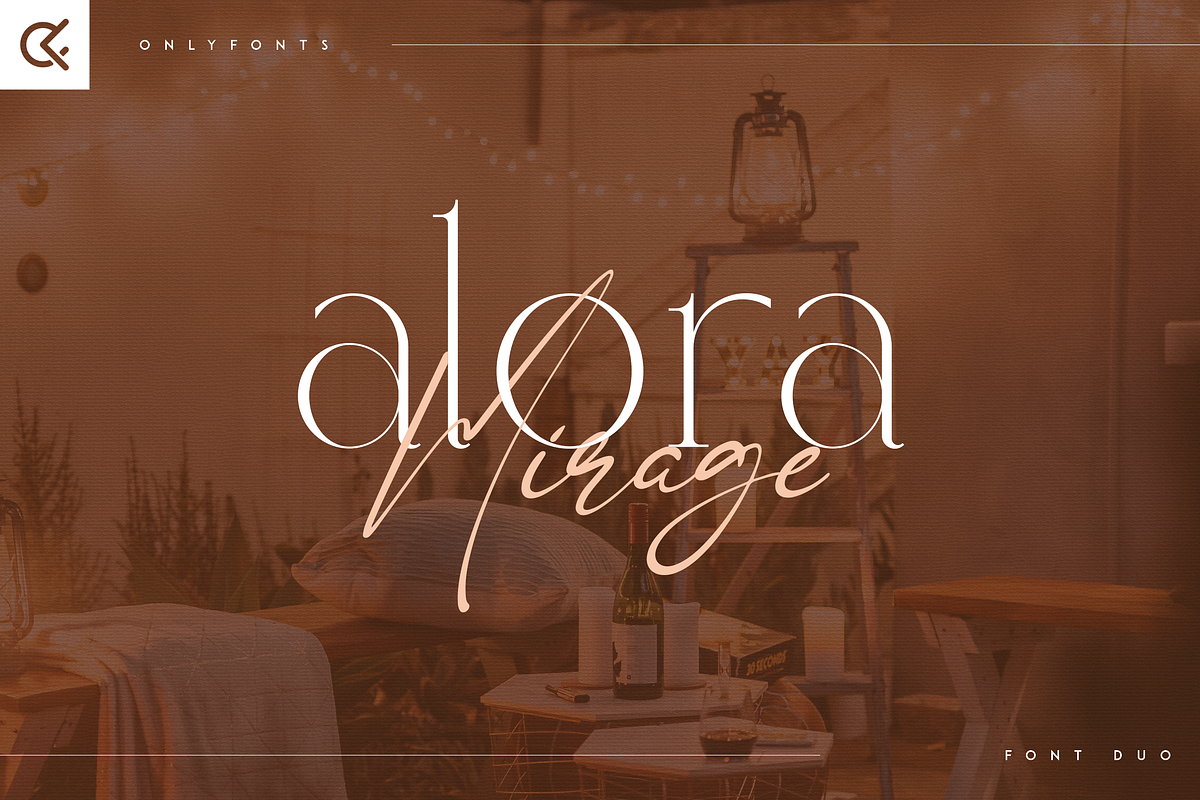 Alora & Mirage - modern font duo Free Download Free Download