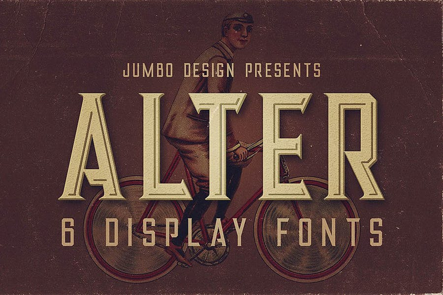 Alter - Vintage Style Font Free Download