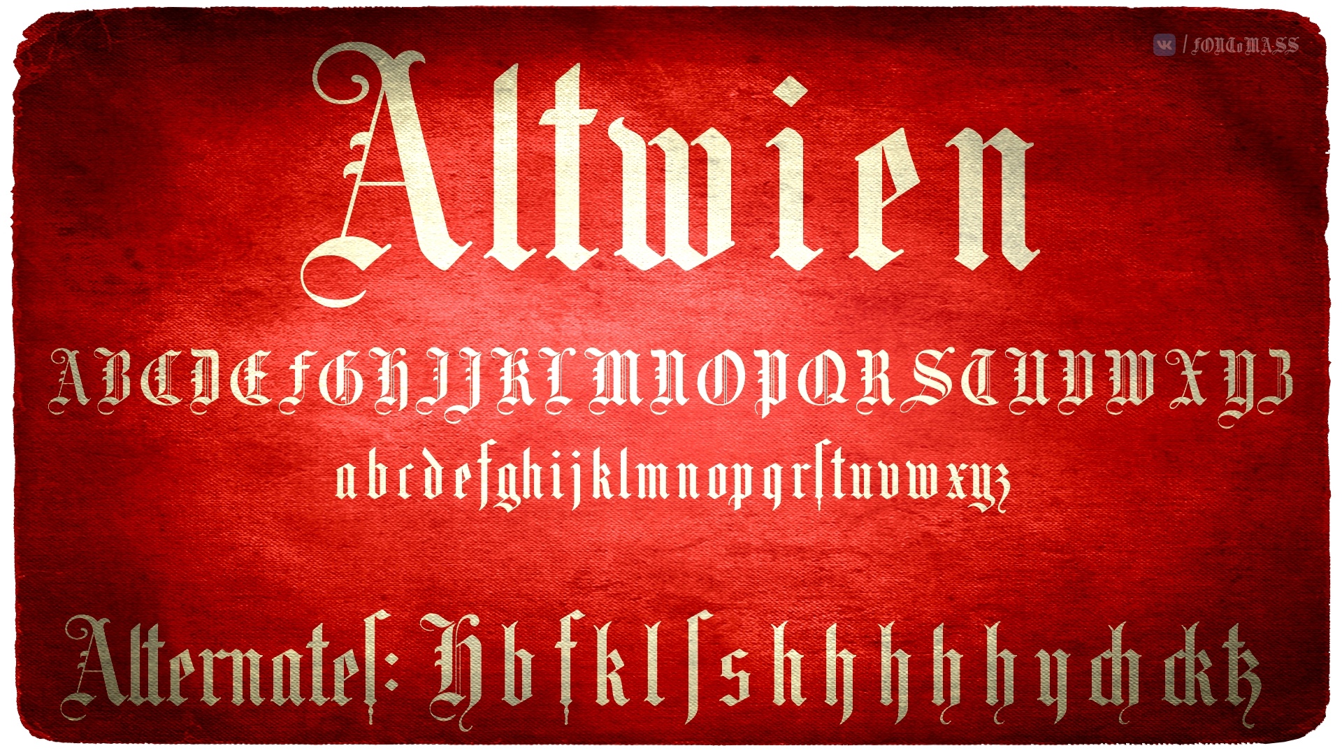 Altwien Font Free Download