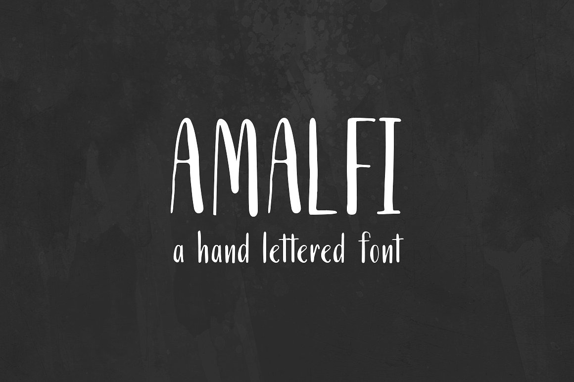 Amalfi. Multilingual + Cyrillic Font Free Download