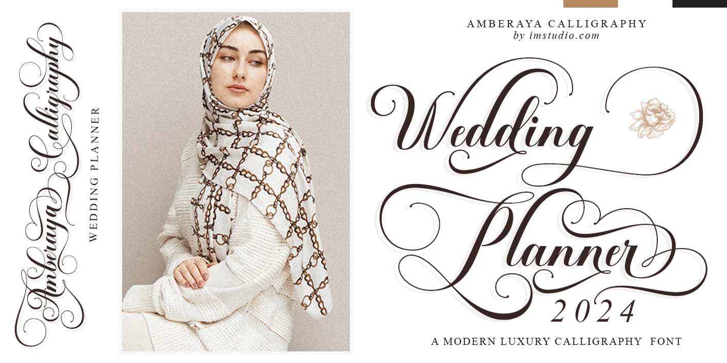 Amberaya Calligraphy Font