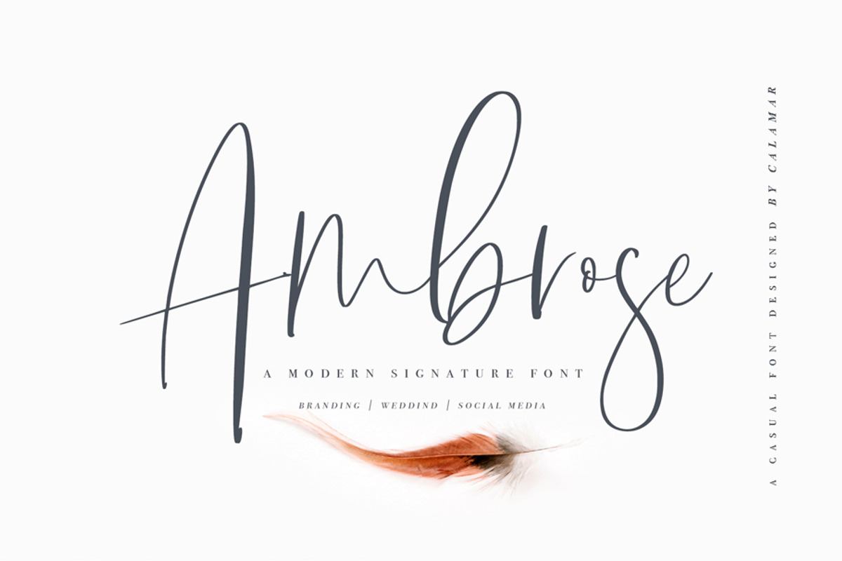 Ambrose Font Free Download Free Download