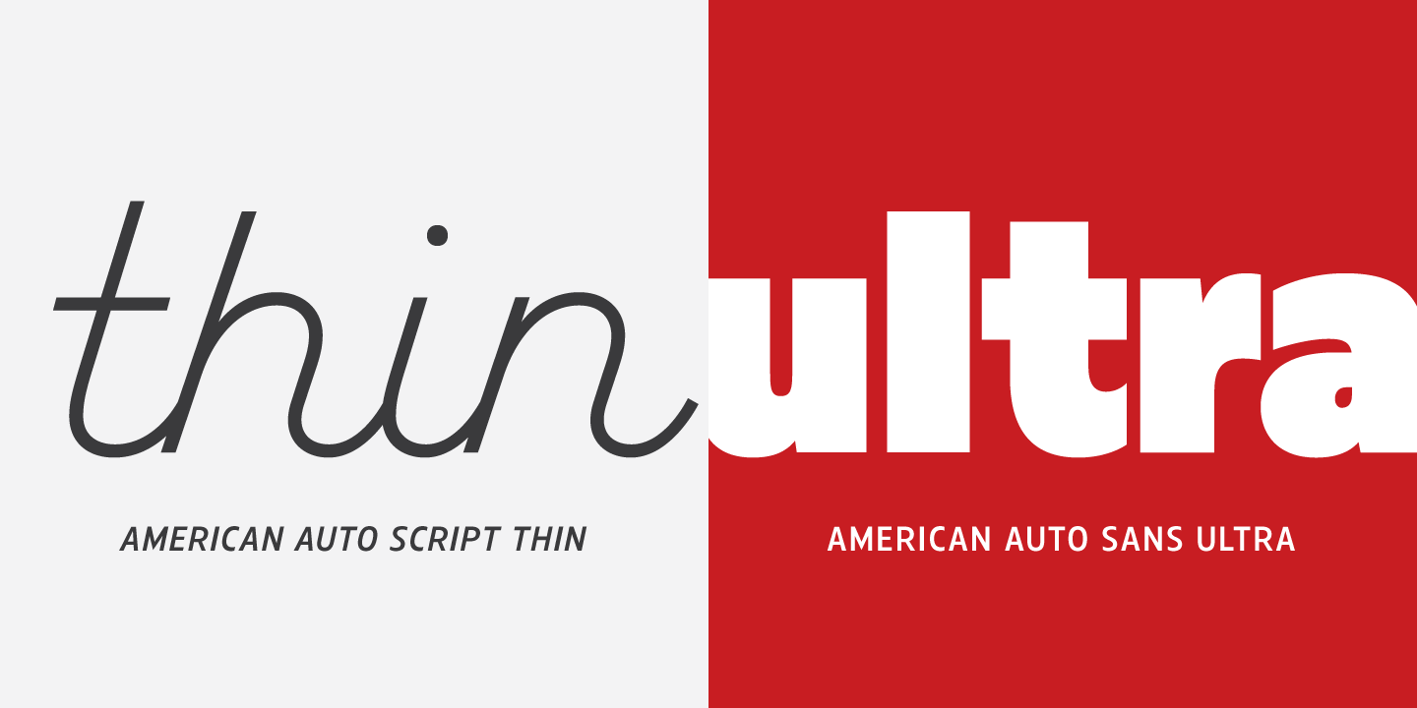 American Auto Font Free Download