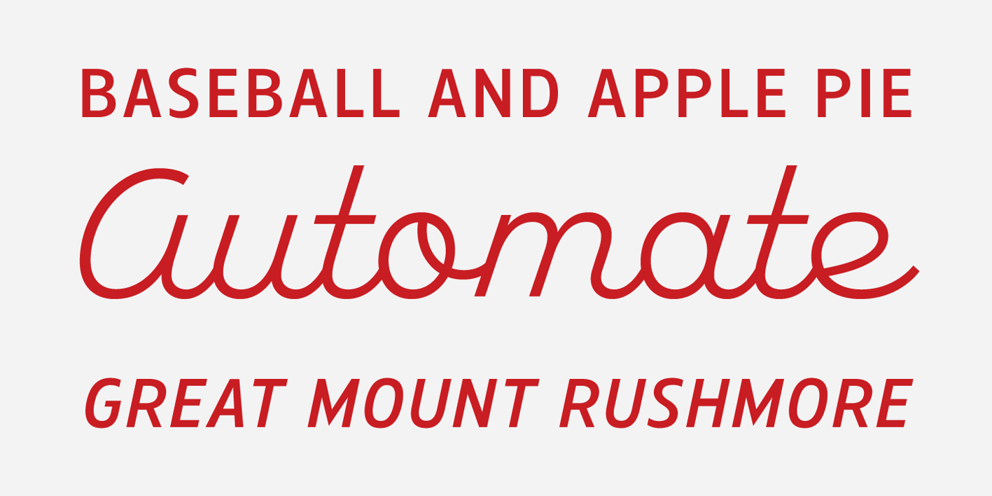 American Auto Font Free Download