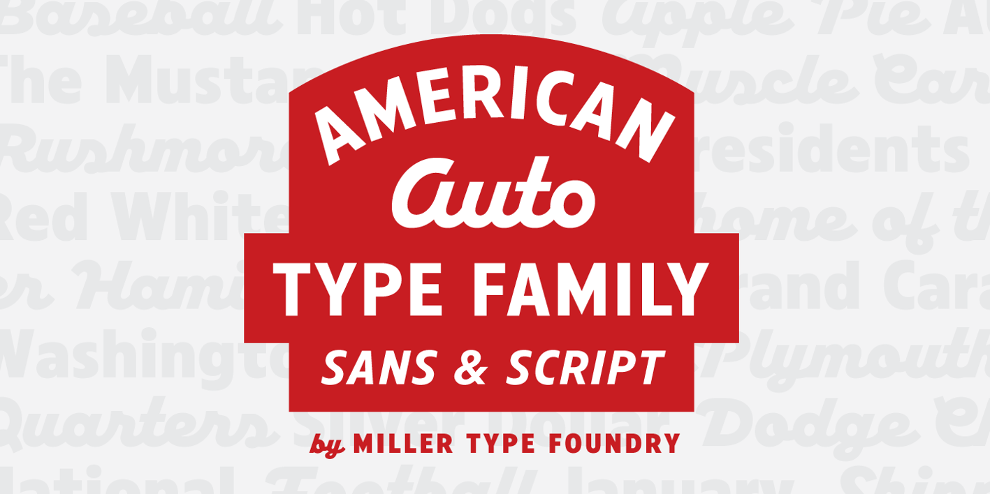 American Auto Font Free Download