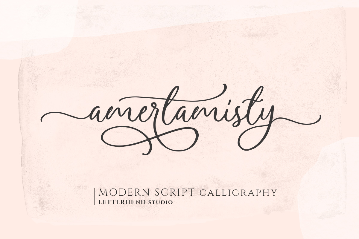 Amerta Misty Script Font Free Download