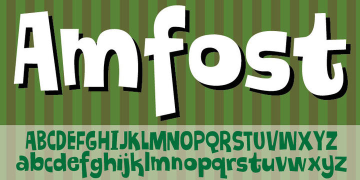 Amfost Font Free Download