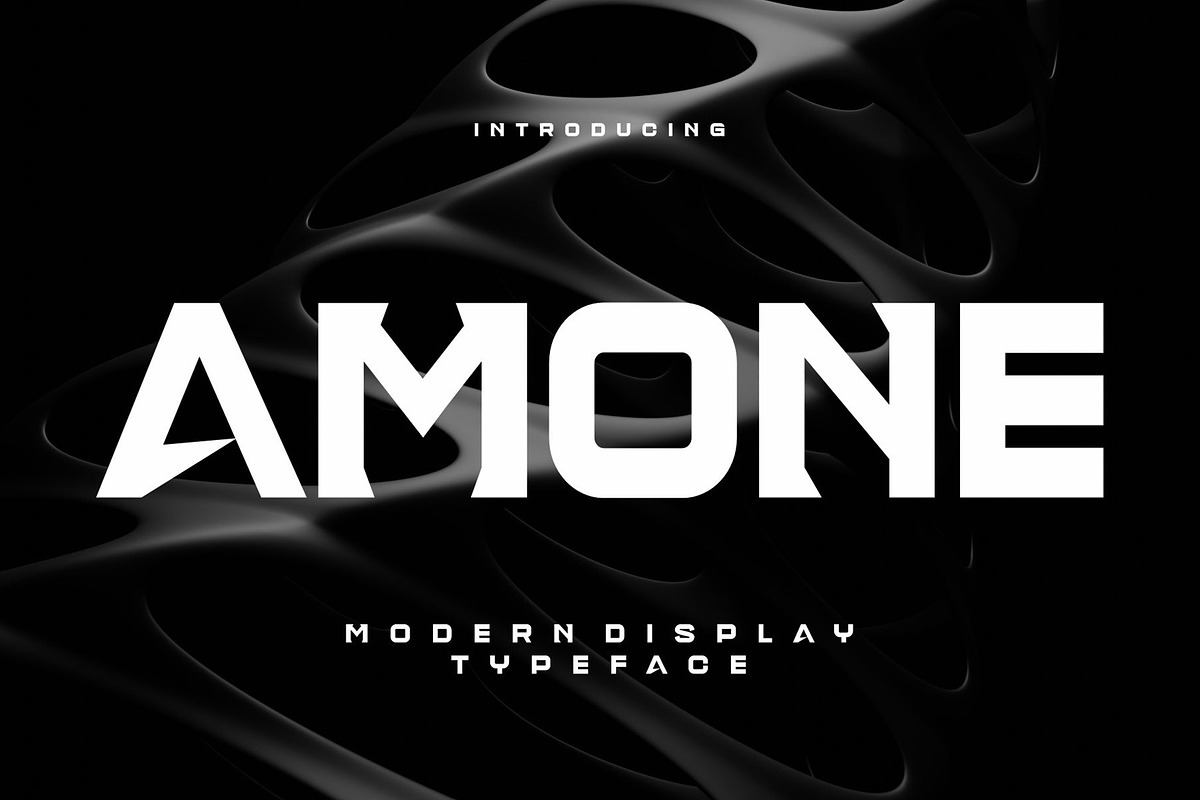 AMONE Modern Display Font Free Download Free Download