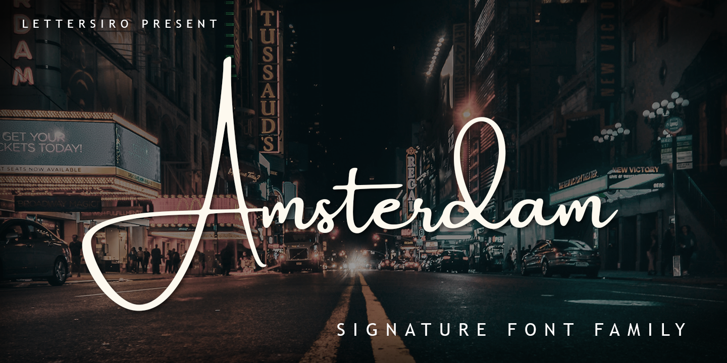 Amsterdam Signature Free Download Free Download