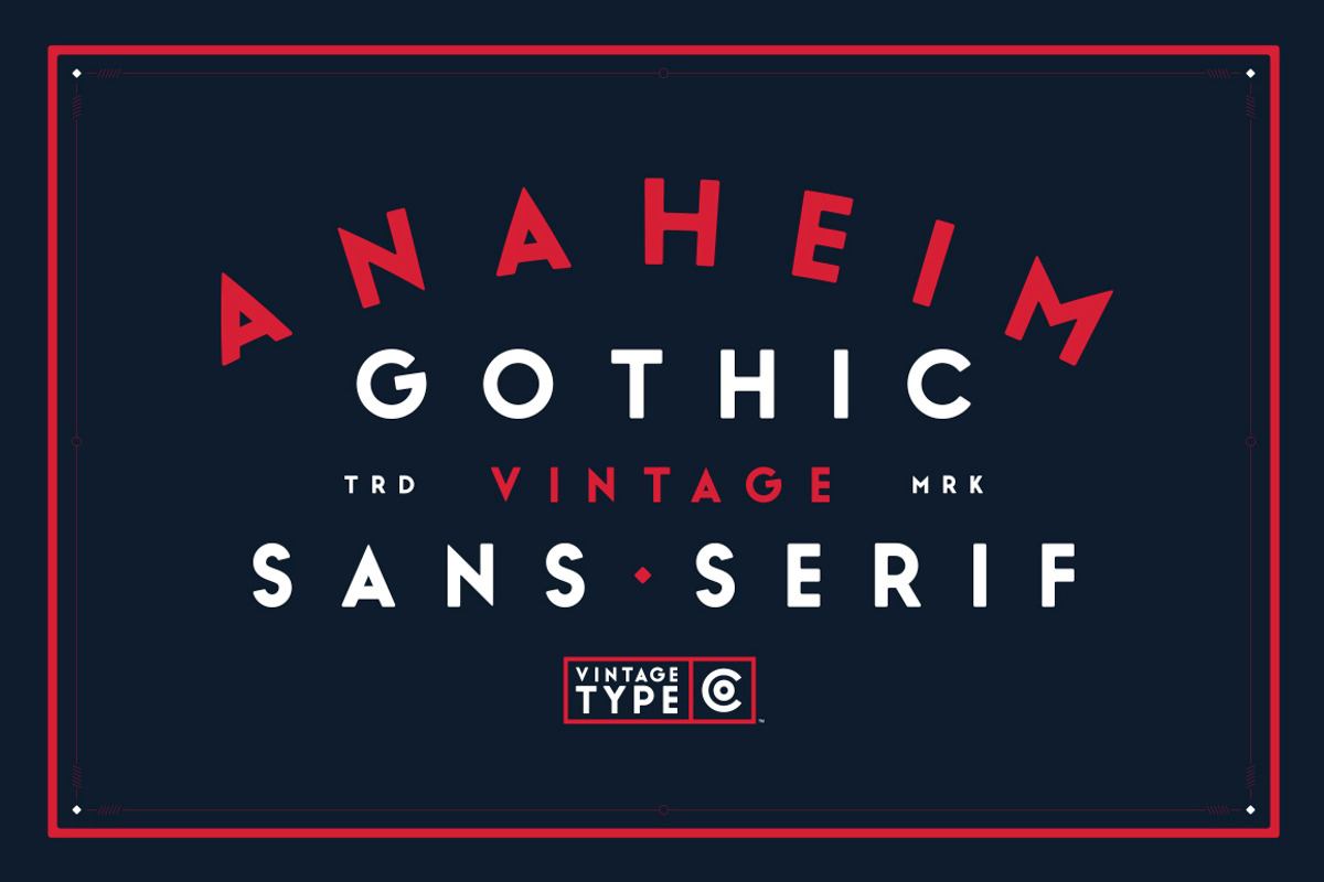 Anaheim Gothic Font Free Download Free Download