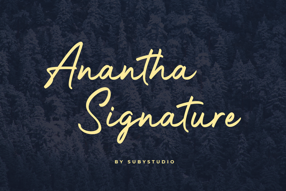 Anantha Signature Free Download Free Download