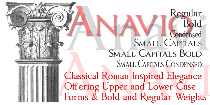 Anavio Font Free Download