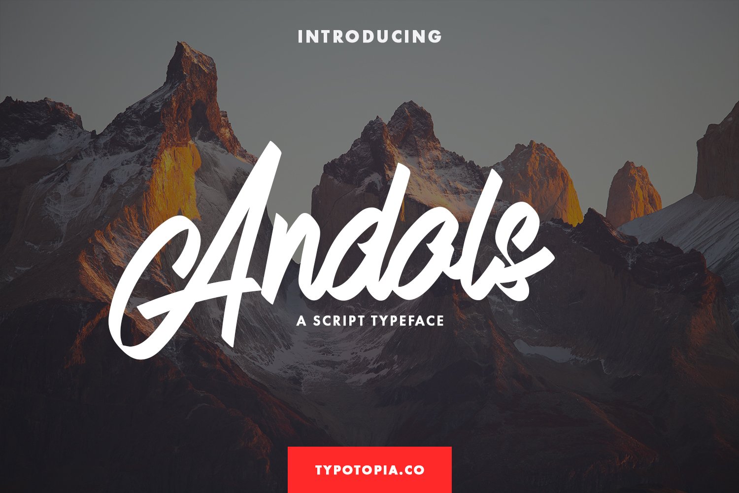 Andals Script Typeface Free Download