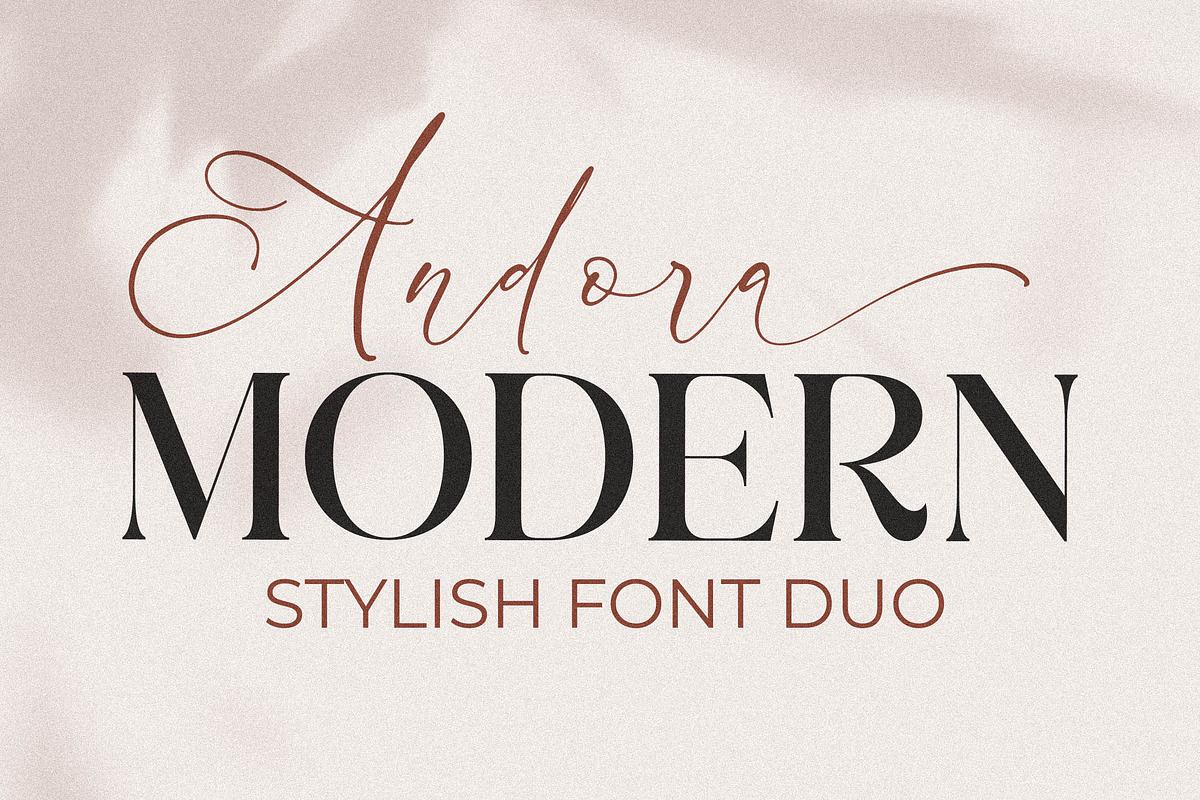 Andora Modern Font Duo Free Download Free Download