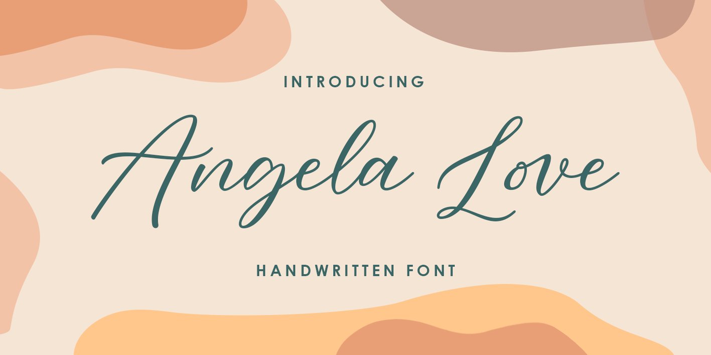 Angela Love Script Font Free Download