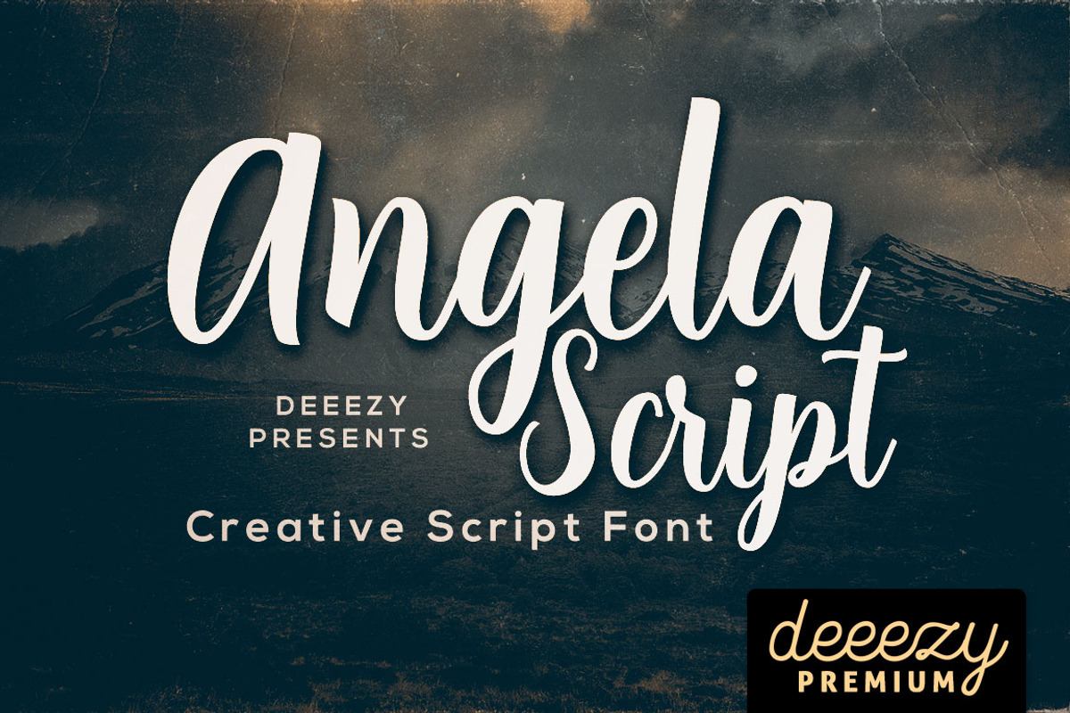 Angela Script Font Free Download Free Download