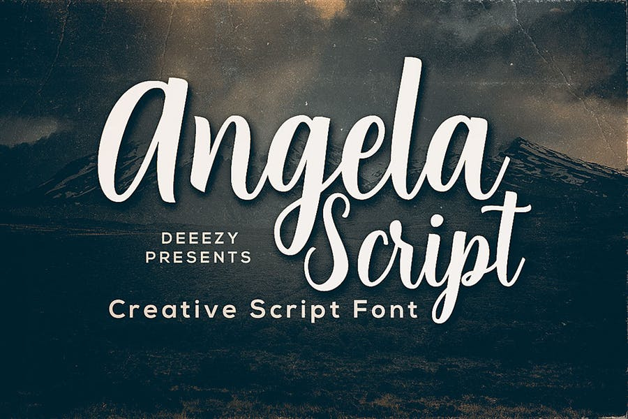 Angela Script Font Free Download