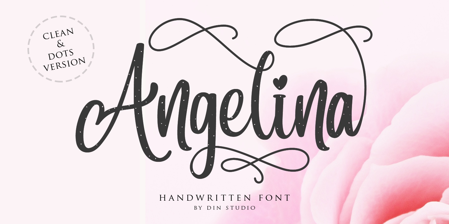 Angelina Script Font Free Download