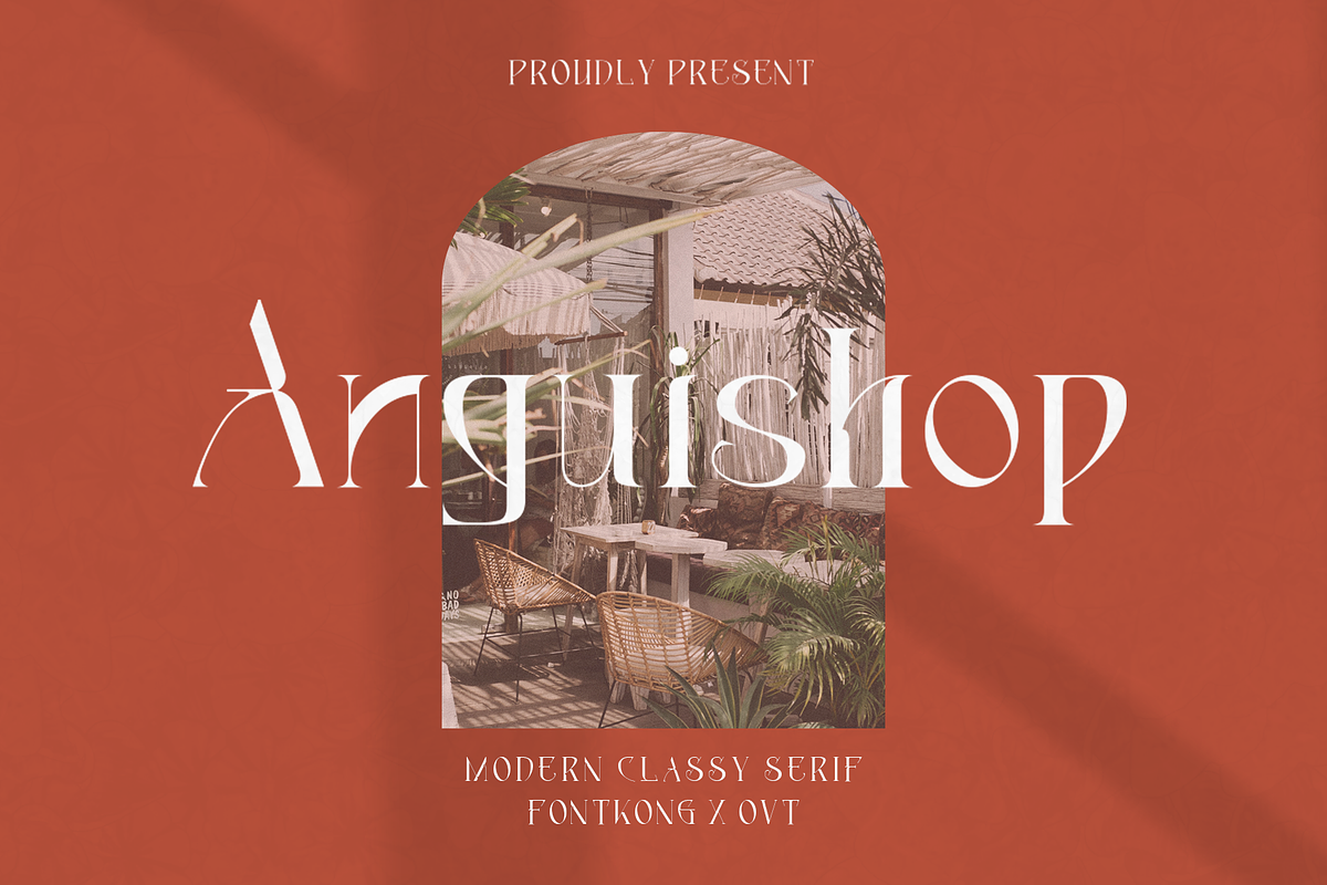 Anguishop - Modern Classy Serif Font Free Download Free Download