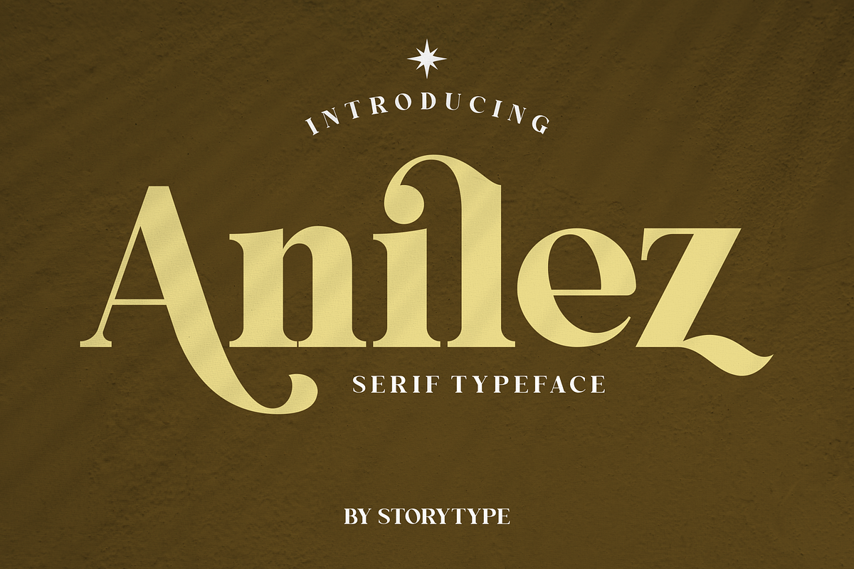 Anilez Serif Typeface Font Free Download Free Download