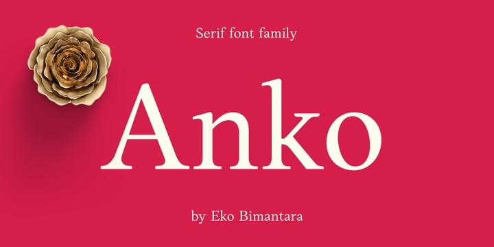 Anko Font Free Download