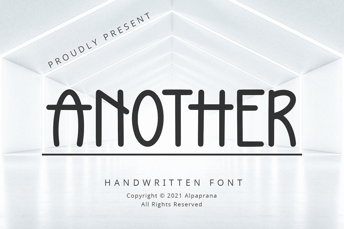 Another - Handwritten Font Free Download Free Download