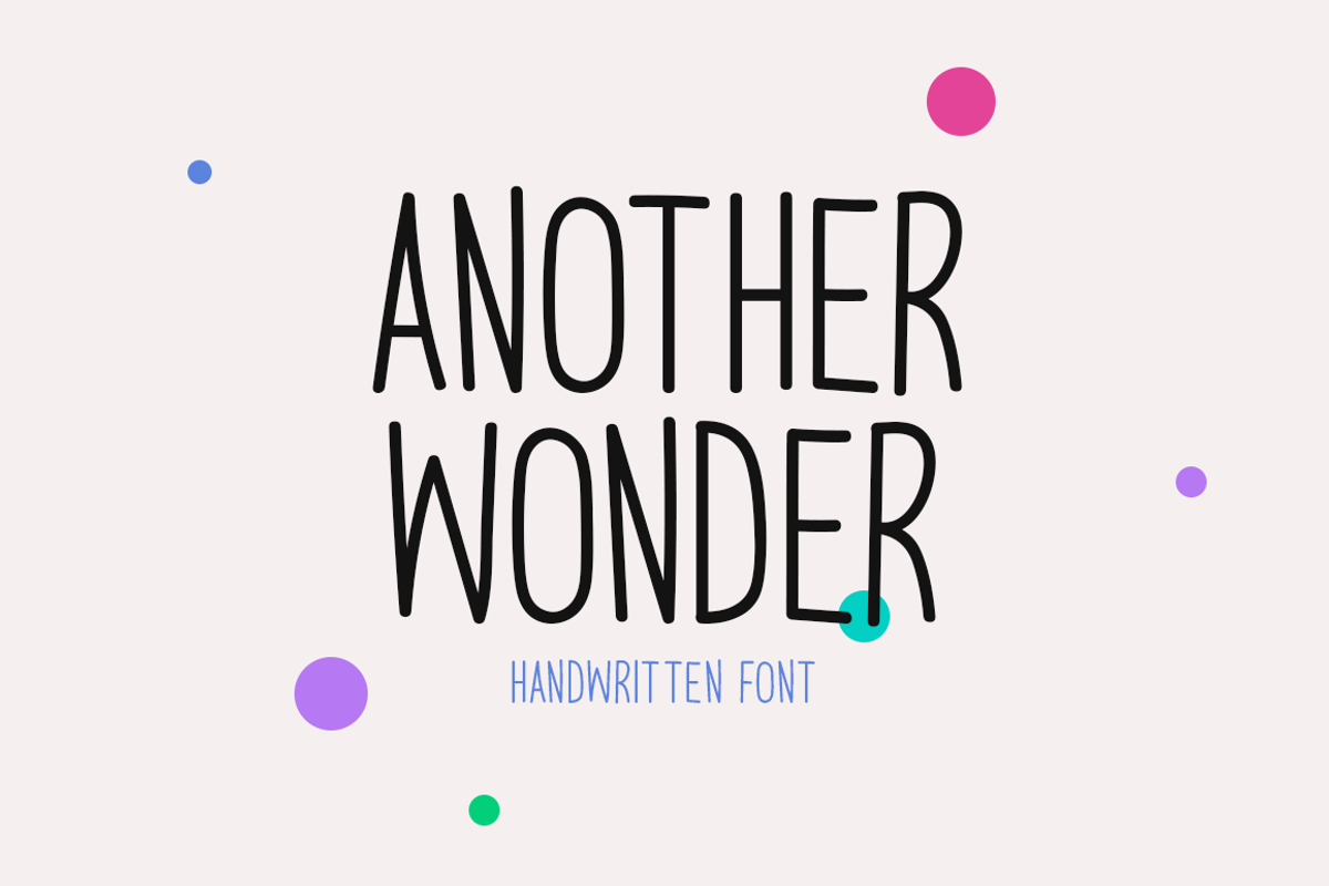 Another Wonder Typeface Free Download Free Download