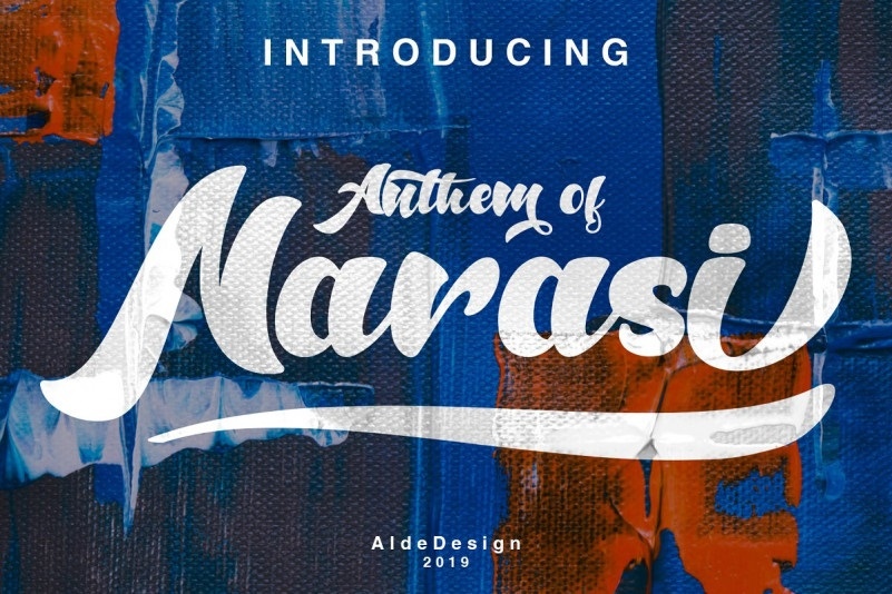 Anthem of Narasi Font Free Download