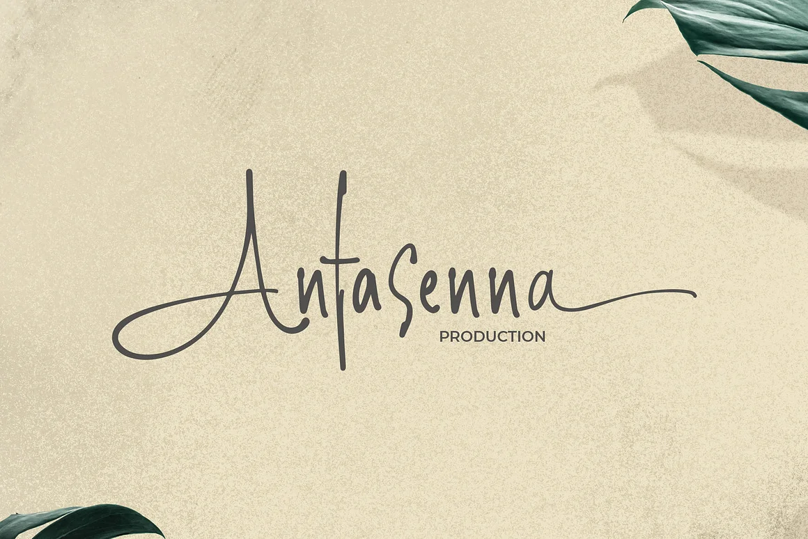 Anthenitta Handwriting Font