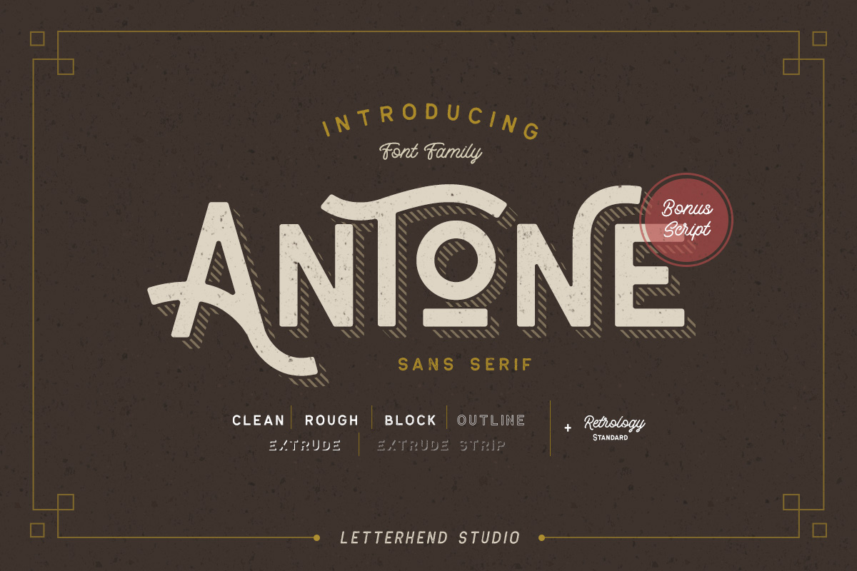 Antone Family Font Free Download