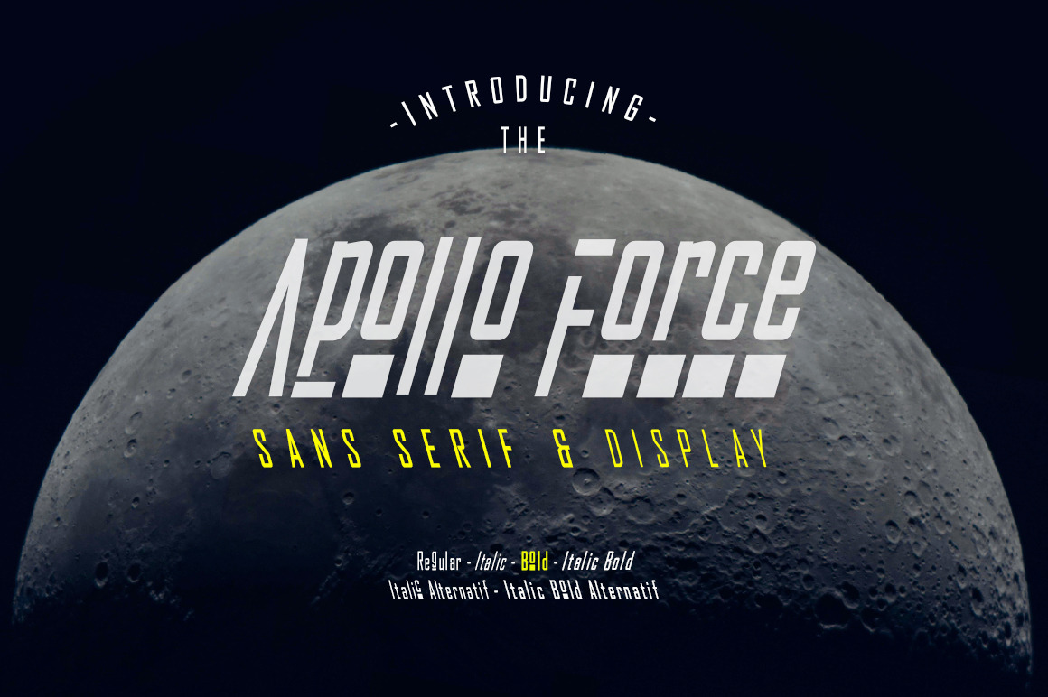 Apollo Force Family Font Free Download