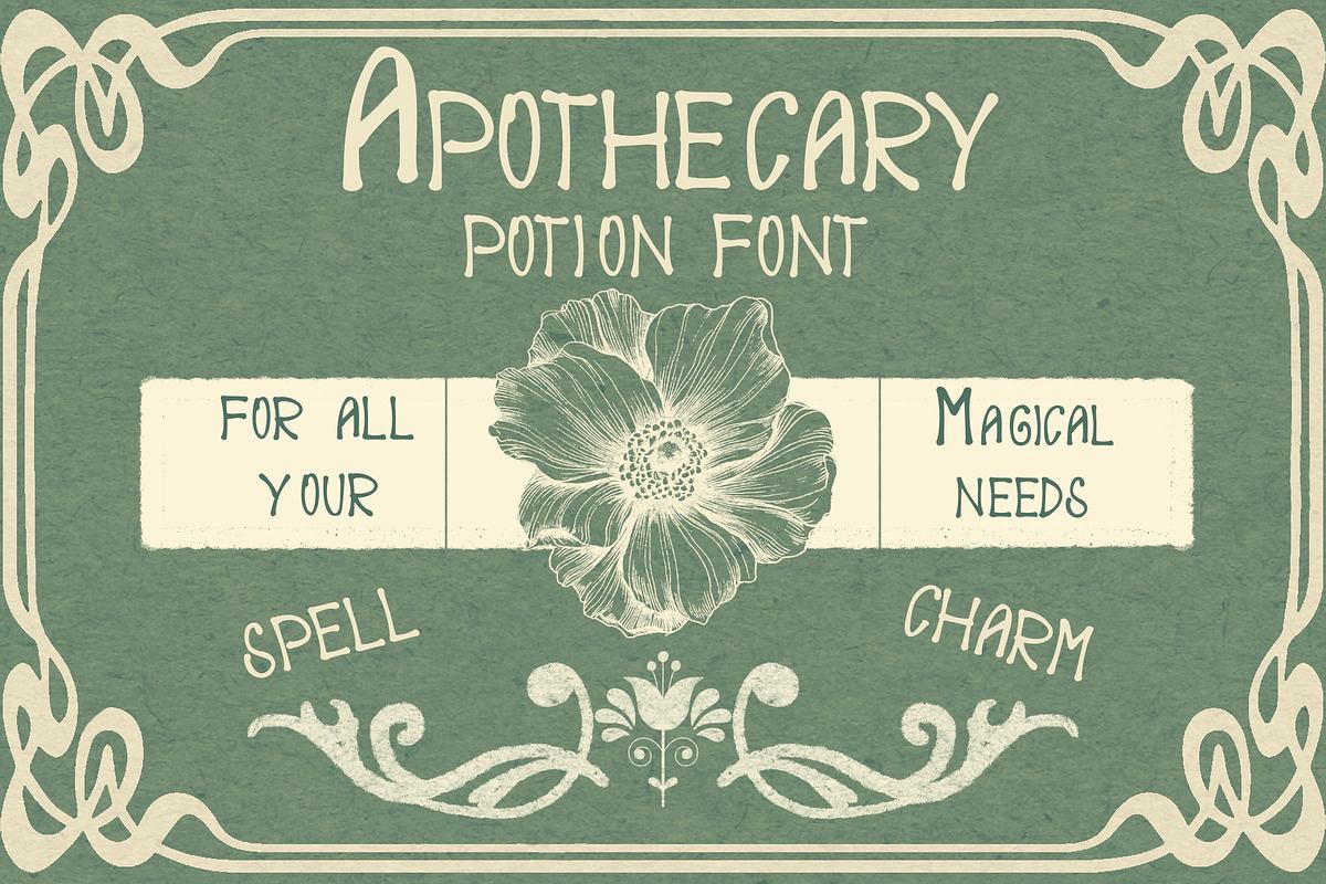 APOTHECARY POTION font Free Download Free Download