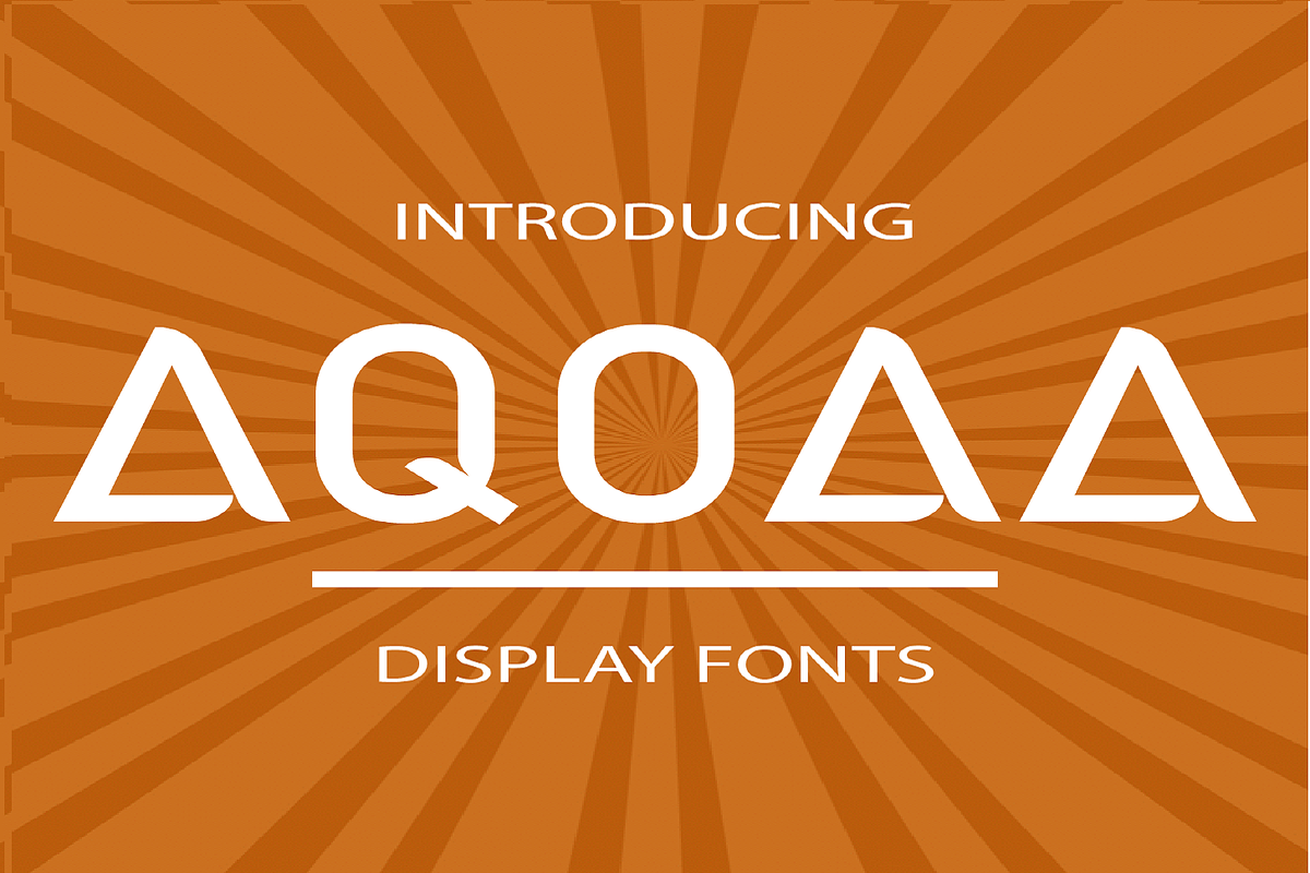 Aqoaa Regular Display Fonts Free Download Free Download