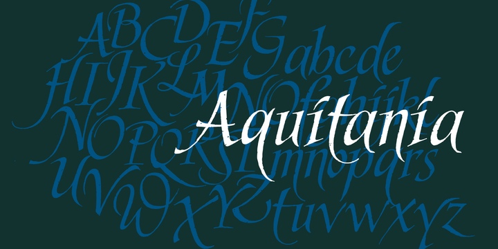 Aquitania Script Font Free Download