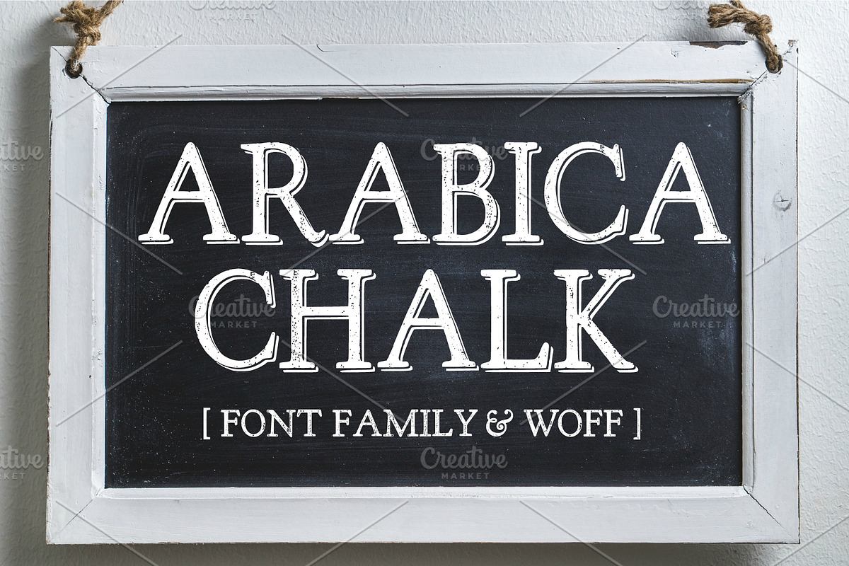 Arabica Chalk Serif Chalk Font Free Download Free Download