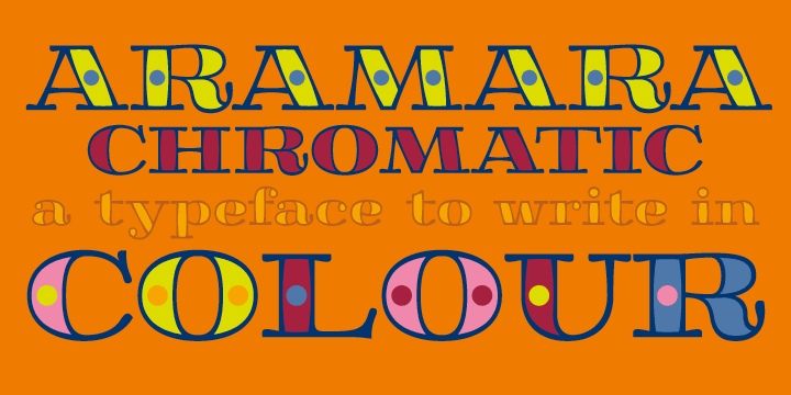 Aramara Chromatic Font Free Download