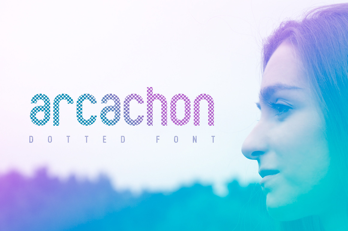 Arcachon Dotted Font Free Download