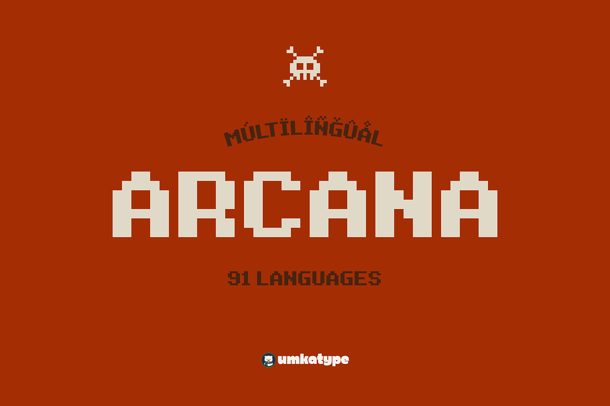 Arcana Game Pixel Font Free Download Free Download