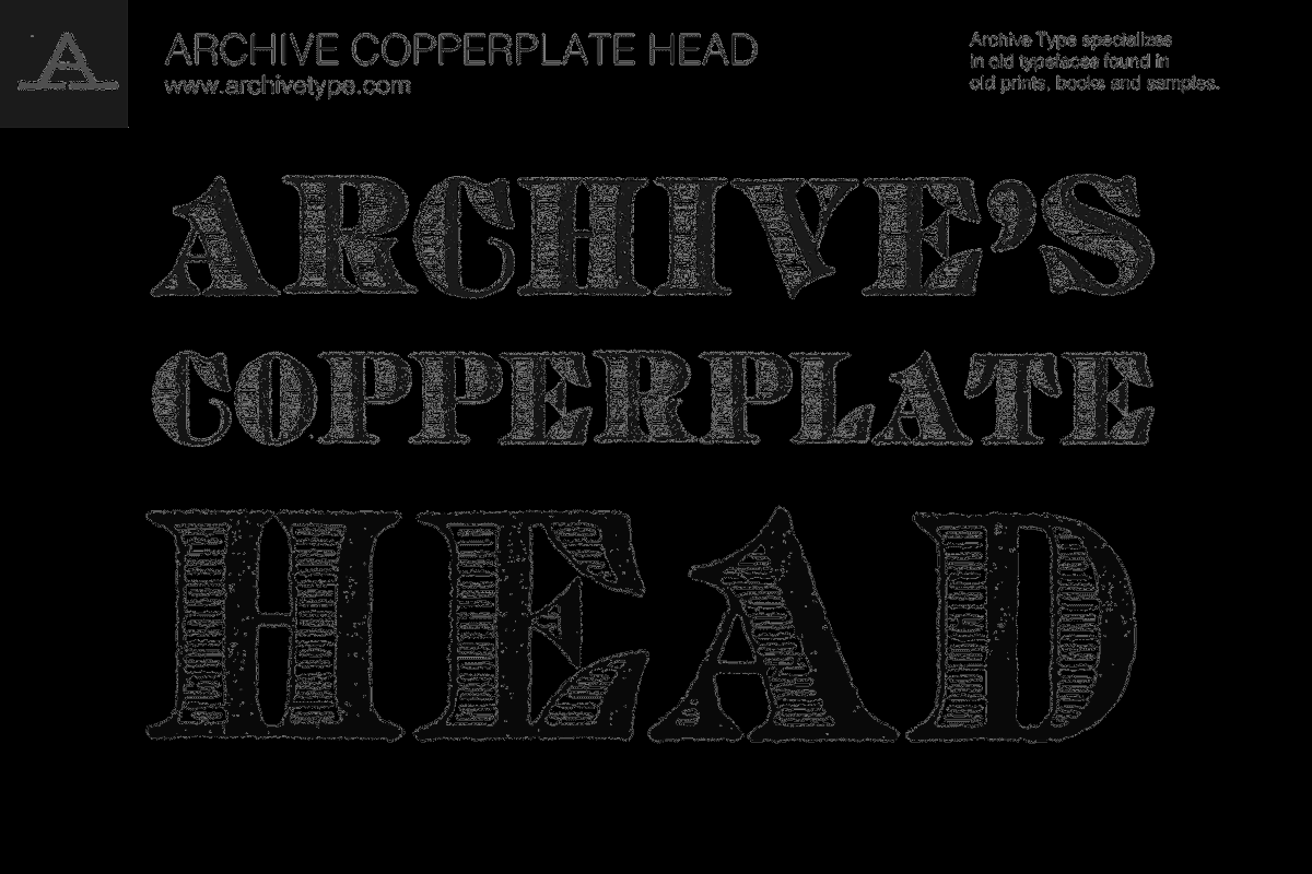 Archive Copperplate Head Free Download Free Download