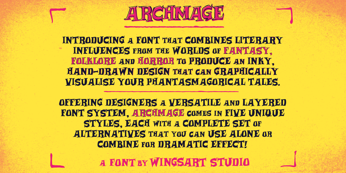 Archmage Font Free Download