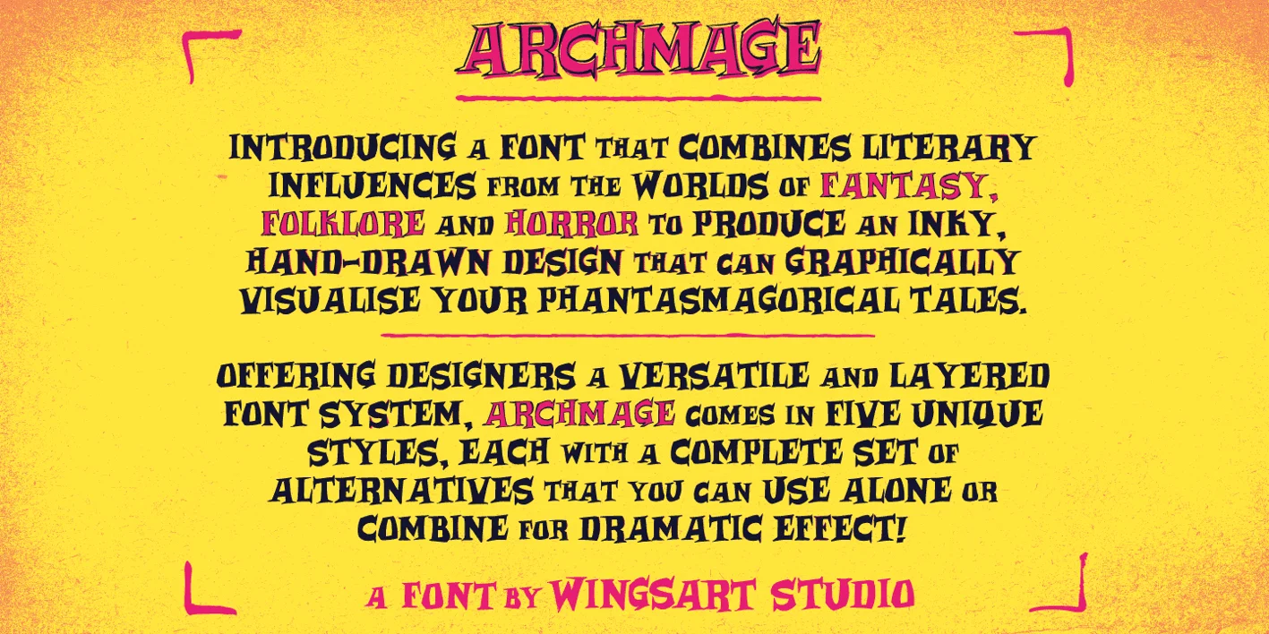 Archmage Font