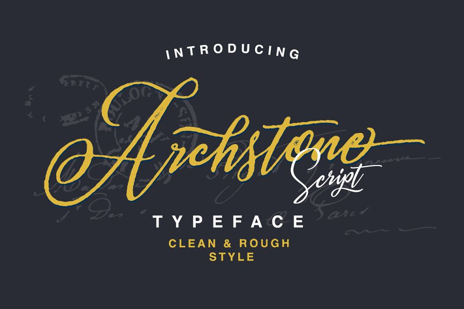 Archstone Script Font Free Download