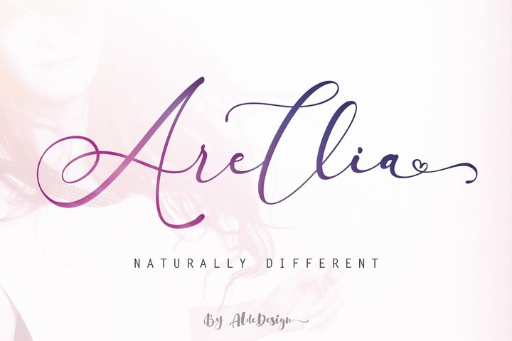 Arellia Script Font Free Download