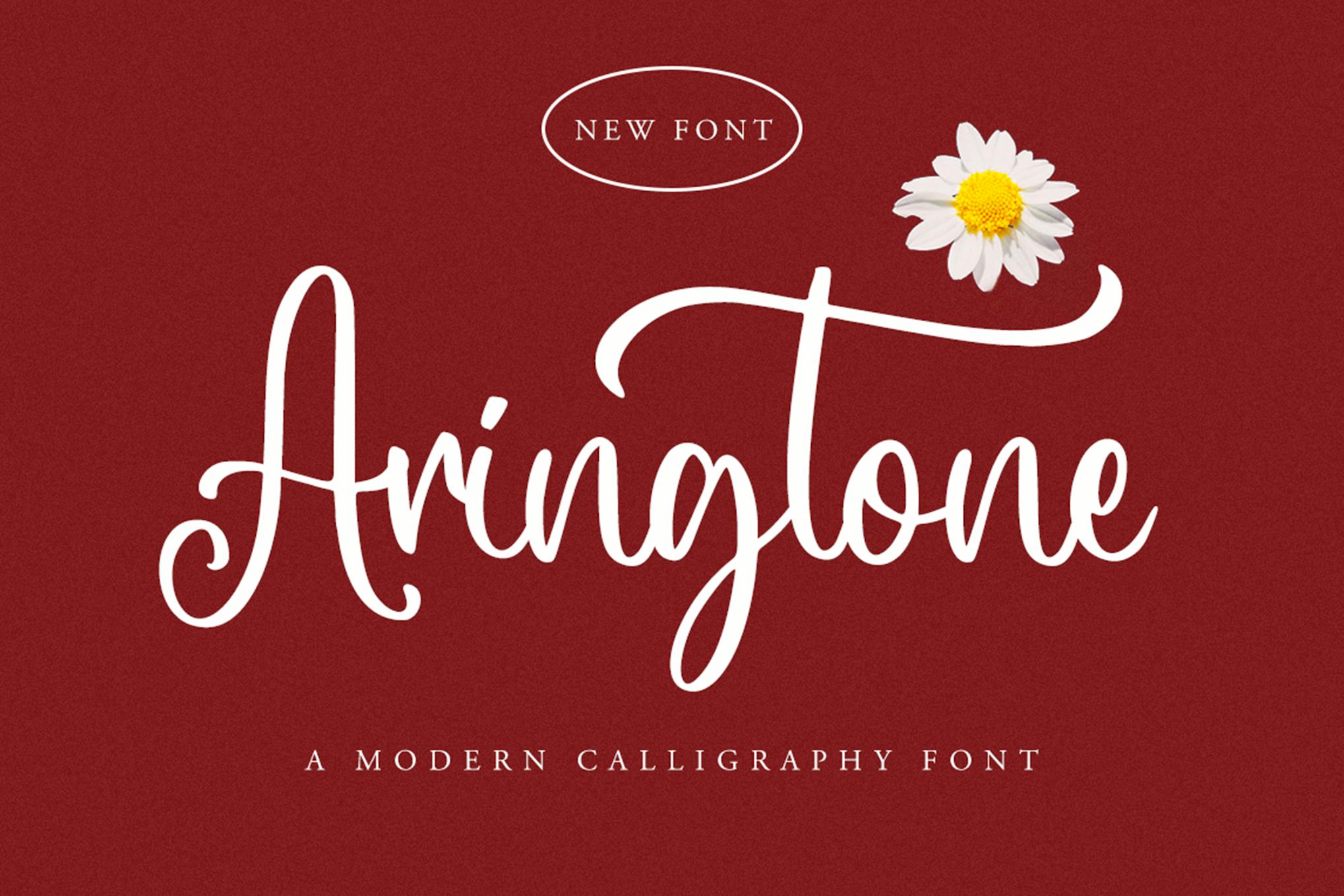 Aringtone - Wedding Font Free Download