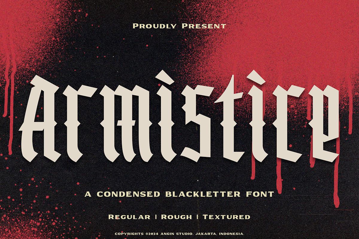 Armistice Blackletter Fonts Free Download Free Download