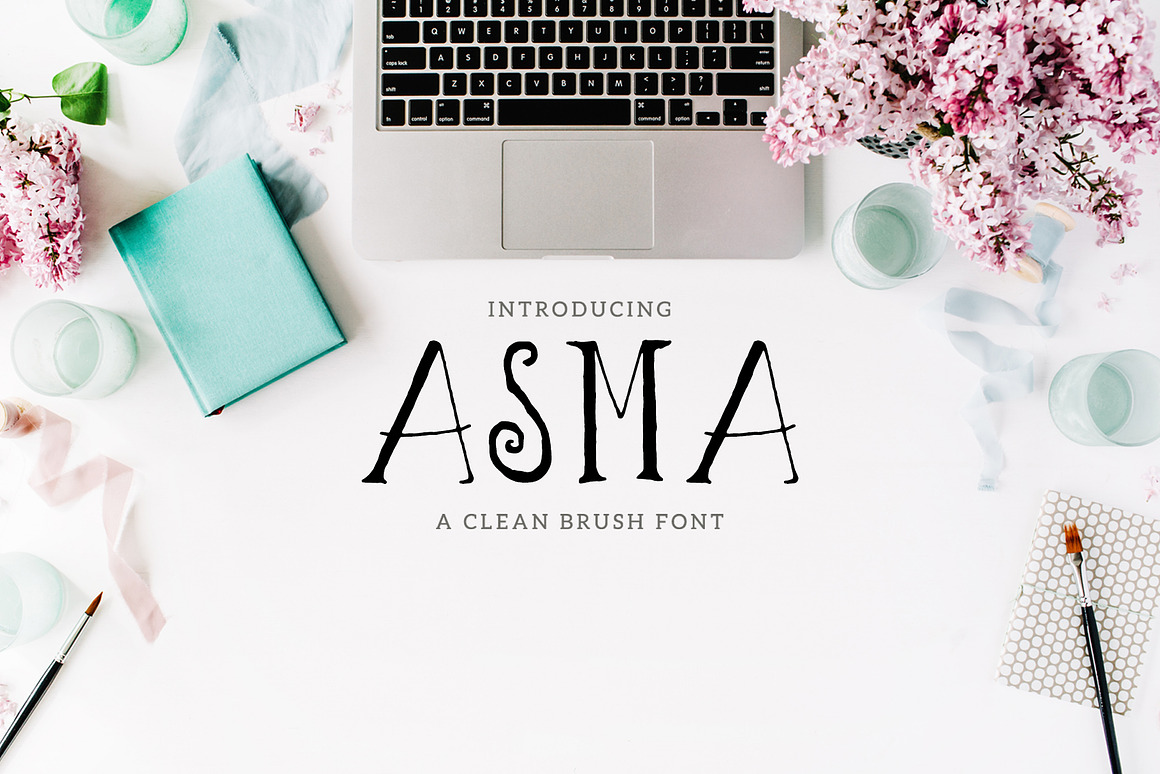 Asma Brush 3 Font Family Pack Free Download