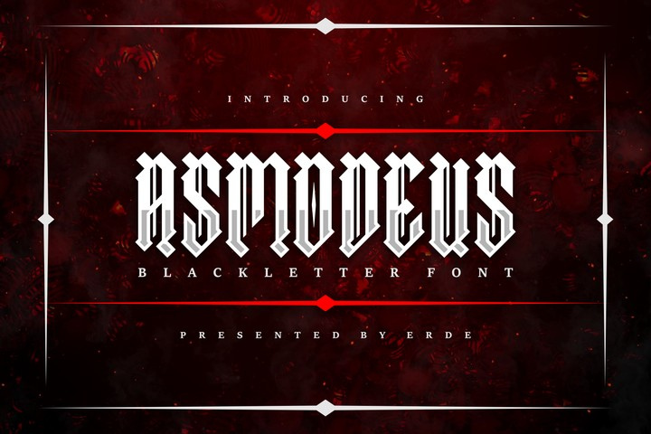 Asmodeus Blackletter Font Free Download