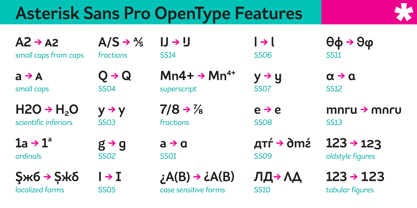 Asterisk Sans Pro Font Free Download